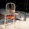 Bow-back Windsor chair in Elm and Ash