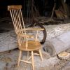 Comb-back Windsor chair in Elm and Ash