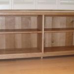 Bookcase in Oak - made to fit a recess