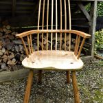 Welsh Stick Chair - Sycamore & Cherry